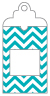 Chevron Fiji Window Tag (2 5/8 x 5) 10/Pk