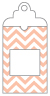Chevron Ginger Window Tag (2 5/8 x 5) 10/Pk