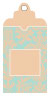 Victoria Tan Window Tag (2 5/8 x 5) 10/Pk