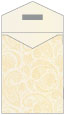 Paisley Gold Thick-E-Lope 4 3/8 x 5 5/8 - 10/Pk