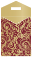 Nature Maroon Thick-E-Lope 4 3/8 x 5 5/8 - 10/Pk