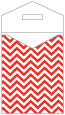 Chevron Rouge Thick-E-Lope 4 3/8 x 5 5/8 - 10/Pk