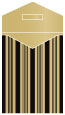 Stripe Black Thick-E-Lope 4 3/8 x 5 5/8 - 10/Pk