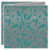 Peacock Secret Trifold Card 5 3/4 x 5 3/4 - 10/Pk