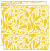 Peacock Yellow Trifold Card 5 3/4 x 5 3/4 - 10/Pk