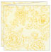 Rose Gold Trifold Card 5 3/4 x 5 3/4 - 10/Pk