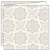 Morocco Silver Trifold Card 5 3/4 x 5 3/4 - 10/Pk