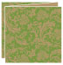 Renaissance Green Trifold Card 5 3/4 x 5 3/4 - 10/Pk