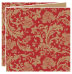 Renaissance Red Trifold Card 5 3/4 x 5 3/4 - 10/Pk
