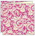 Nature Hot Pink Trifold Card 5 3/4 x 5 3/4 - 10/Pk