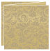 Nature Bronze Trifold Card 5 3/4 x 5 3/4 - 10/Pk