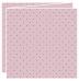 Polkadot Purple Trifold Card 5 3/4 x 5 3/4 - 10/Pk