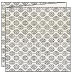 Rococo Black Trifold Card 5 3/4 x 5 3/4 - 10/Pk