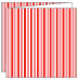 Stripe Rouge Trifold Card 5 3/4 x 5 3/4 - 10/Pk