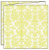 Victoria Lime Trifold Card 5 3/4 x 5 3/4 - 10/Pk