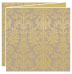 Victoria Bronze Trifold Card 5 3/4 x 5 3/4 - 10/Pk