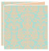 Victoria Tan Trifold Card 5 3/4 x 5 3/4 - 10/Pk