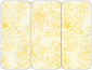 Rose Gold Panel Invitation 3 3/4 x 8 1/2 (folded) - 10/Pk