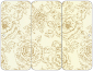 Rose Antique Panel Invitation 3 3/4 x 8 1/2 (folded) - 10/Pk