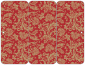 Renaissance Red Panel Invitation 3 3/4 x 8 1/2 (folded) - 10/Pk