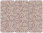 Renaissance Rosy Brown Panel Invitation 3 3/4 x 8 1/2 (folded) - 10/Pk