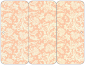 Renaissance Blush Panel Invitation 3 3/4 x 8 1/2 (folded) - 10/Pk