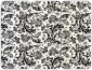 Renaissance Black Panel Invitation 3 3/4 x 8 1/2 (folded) - 10/Pk