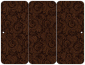 Nature Coco Panel Invitation 3 3/4 x 8 1/2 (folded) - 10/Pk