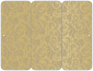 Nature Bronze Panel Invitation 3 3/4 x 8 1/2 (folded) - 10/Pk