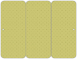 Polkadot Green Panel Invitation 3 3/4 x 8 1/2 (folded) - 10/Pk