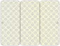 Rococo Grey Panel Invitation 3 3/4 x 8 1/2 (folded) - 10/Pk