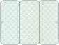 Rococo Aqua Panel Invitation 3 3/4 x 8 1/2 (folded) - 10/Pk