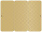 Rococo Bronze Panel Invitation 3 3/4 x 8 1/2 (folded) - 10/Pk