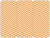 Chevron Lava Panel Invitation 3 3/4 x 8 1/2 (folded) - 10/Pk