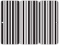 Stripe Black & White Panel Invitation 3 3/4 x 8 1/2 (folded) - 10/Pk