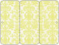 Victoria Lime Panel Invitation 3 3/4 x 8 1/2 (folded) - 10/Pk