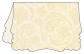 Paisley Gold Victorian Landscape Card 3 1/2 x 5 - 10/Pk