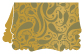 Peacock Antique Gold Victorian Landscape Card 3 1/2 x 5 - 10/Pk