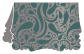 Peacock Secret Victorian Landscape Card 3 1/2 x 5 - 10/Pk