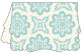 Morocco Mellow Blue Victorian Landscape Card 3 1/2 x 5 - 10/Pk