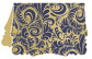 Nature Navy Victorian Landscape Card 3 1/2 x 5 - 10/Pk