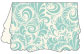 Nature Mellow Blue Victorian Landscape Card 3 1/2 x 5 - 10/Pk