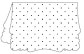 Polkadot Black Victorian Landscape Card 3 1/2 x 5 - 10/Pk