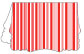 Stripe Rouge Victorian Landscape Card 3 1/2 x 5 - 10/Pk