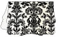 Victoria Black & White Victorian Landscape Card 3 1/2 x 5 - 10/Pk