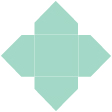 Tiffany Blue Pochette Style A2 (7 1/8 x 7 1/8) - 10/Pk