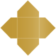 Antique Gold Pochette Style A2 (7 1/8 x 7 1/8) - 10/Pk