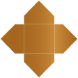 Cognac Pochette Style A2 (7 1/8 x 7 1/8) - 10/Pk