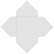 Silver Pochette Style A2 (7 1/8 x 7 1/8) - 10/Pk