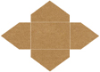 Natural Kraft Pochette Style A4 (5 1/8 x 7 1/8) - 10/Pk